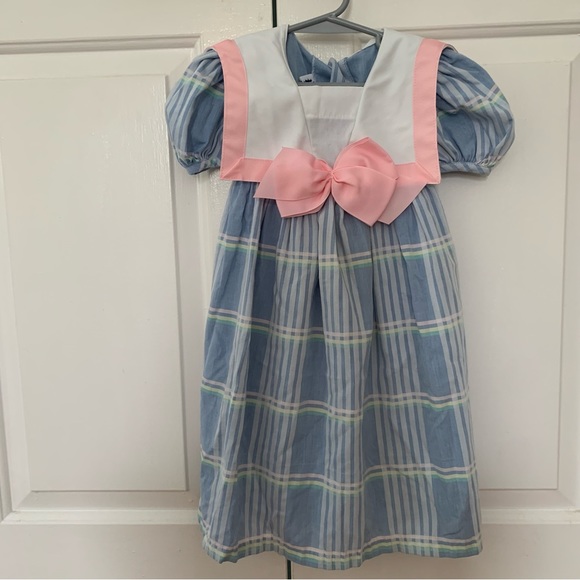 VTG 80s 90s cottagecore dress Mondays Child 2T 3T - Picture 2 of 7